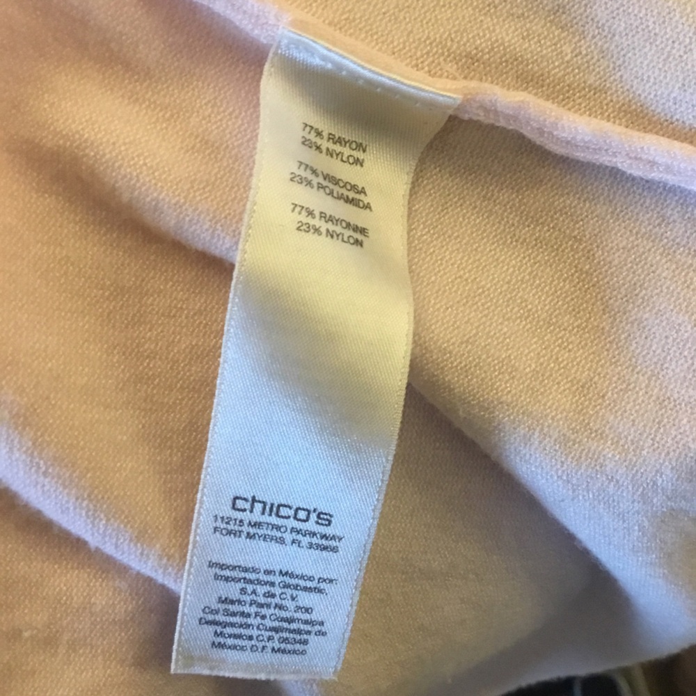 Chico’s Elegant Pink Women's Sweater Size M - Picture 4 of 5